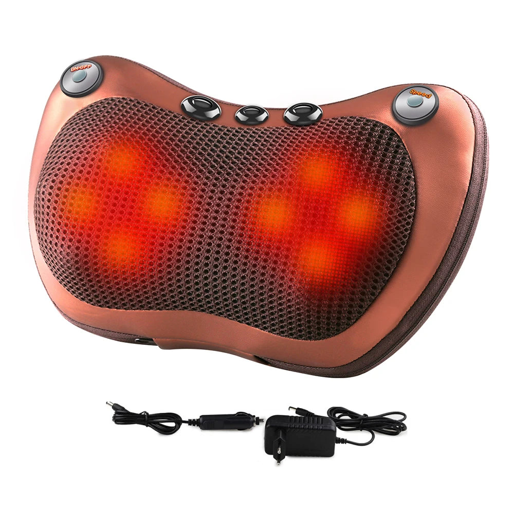 Coussin Massant Shiatsu – Nuque, Dos & Épaules
