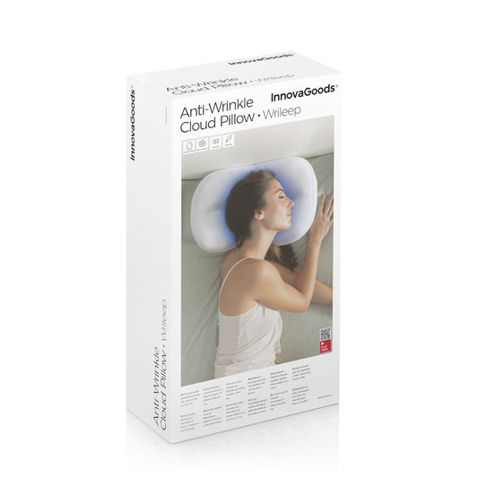 Oreiller Nuage Anti-Rides 3D – Ergonomique & Ultra-Doux Wrileep InnovaGoods