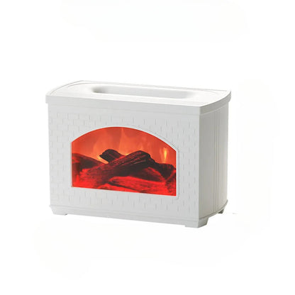 Diffuseur d'Arômes Cheminée à Flamme – Humidificateur d'Ambiance 270ml