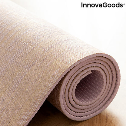 Tapis de Yoga en Jute Naturel – Éco-Responsable & Antidérapant Jumat InnovaGoods