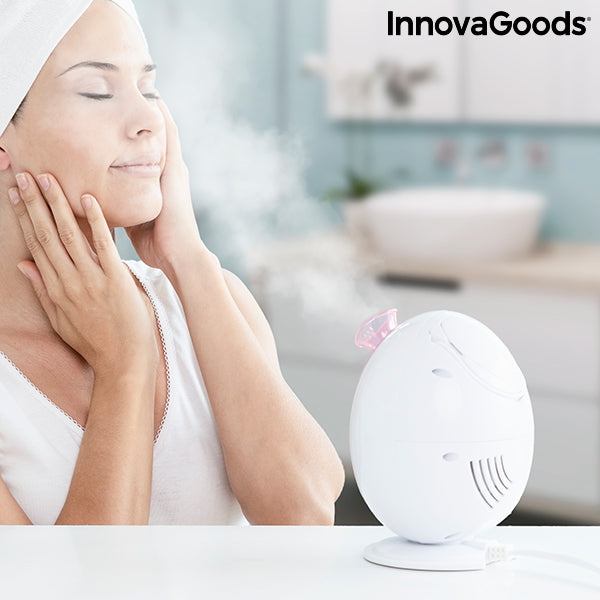 Sauna Facial Électrique Nano-Vapeur – Hydratation & Nettoyage en Profondeur Moispa InnovaGoods
