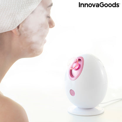Sauna Facial Électrique Nano-Vapeur – Hydratation & Nettoyage en Profondeur Moispa InnovaGoods