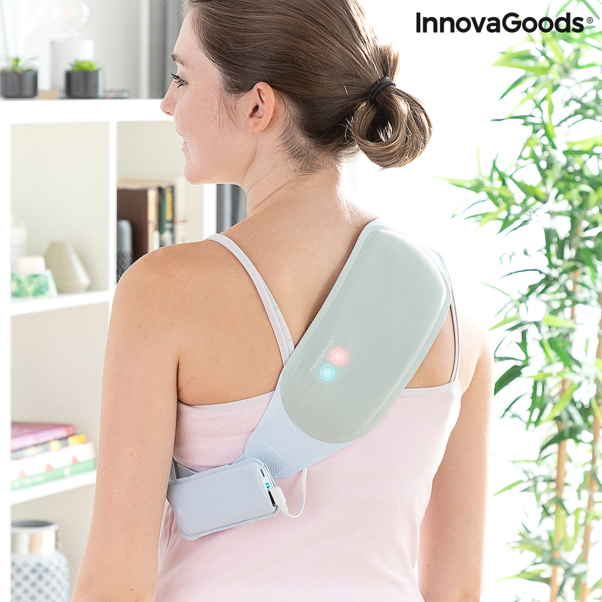 Ceinture Massante Chauffante Sans Fil Rechargeable 2-en-1 – Beldisse InnovaGoods