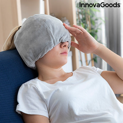 Casque Gel Anti-Migraine Chaud & Froid – Soulagement Maux de Tête Hawfron InnovaGoods