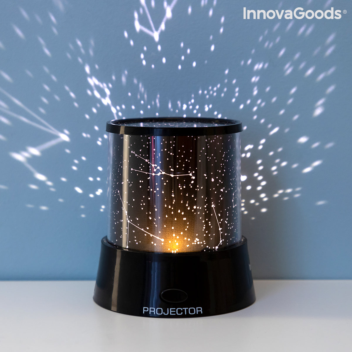 Projecteur Galaxy LED Enfant 2-en-1 – Veilleuse & Déco Chambre Galedxy InnovaGoods