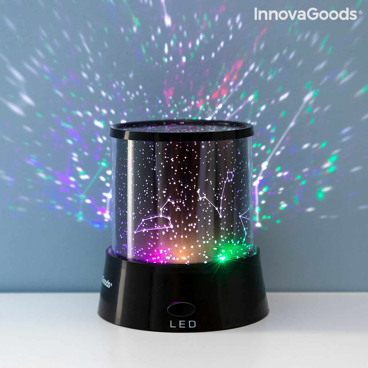 Projecteur Galaxy LED Enfant 2-en-1 – Veilleuse & Déco Chambre Galedxy InnovaGoods