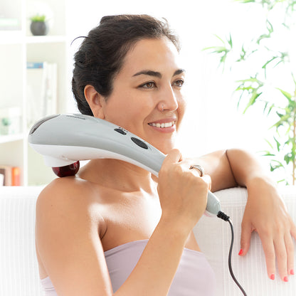 Masseur Électrique Portable Multifonction – Infrarouge & 3 Têtes Halaxer InnovaGoods