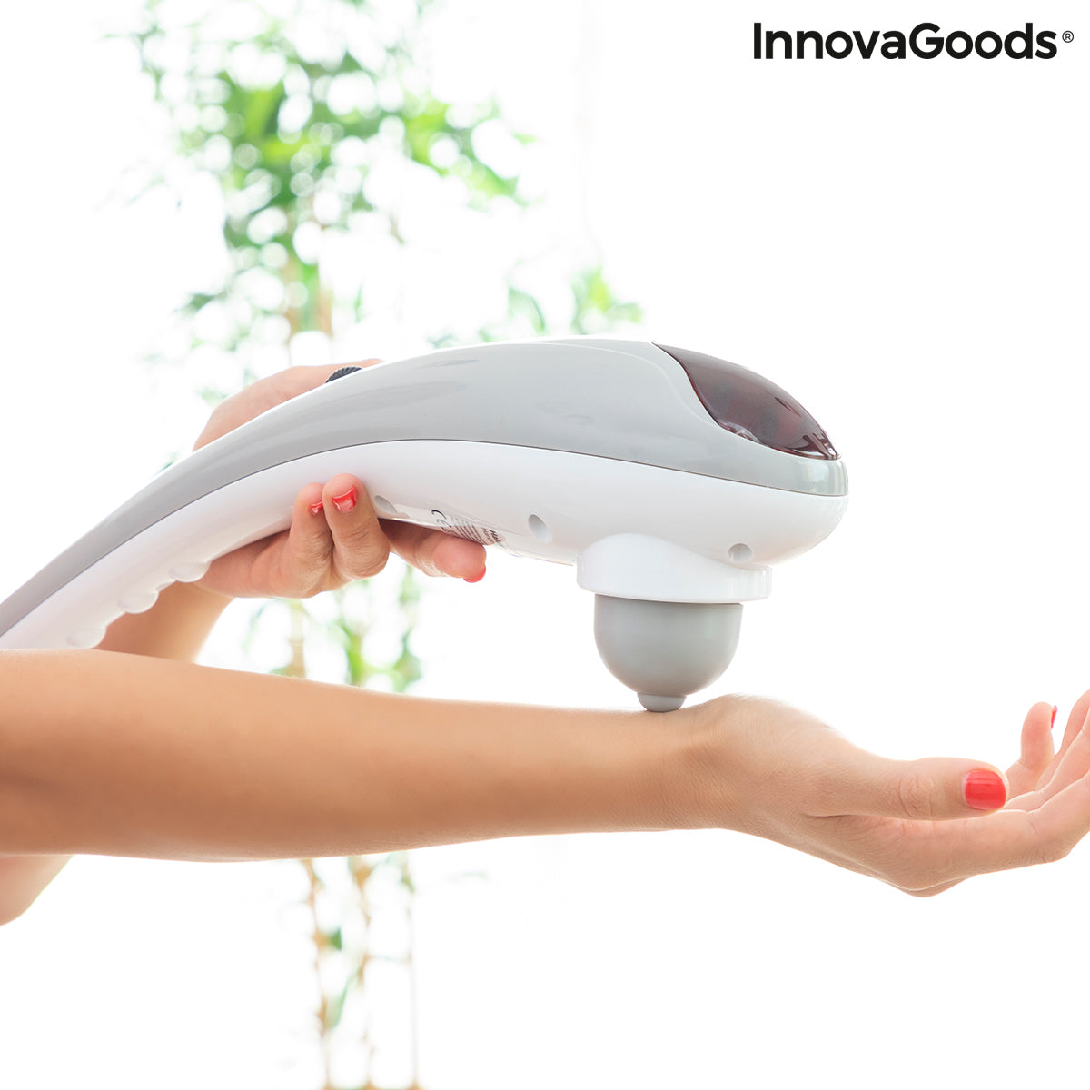 Masseur Électrique Portable Multifonction – Infrarouge & 3 Têtes Halaxer InnovaGoods