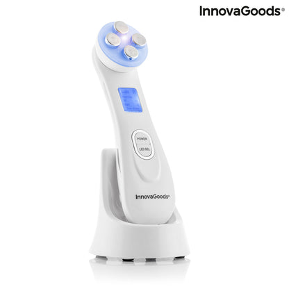 Masseur facial 3-en-1 Wace – Radiofréquence, Photothérapie & EMS