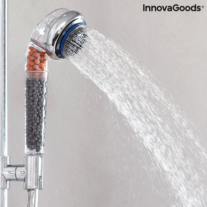 Pommeau de Douche Éco-Minéral Multifonction – Germanium & Tourmaline