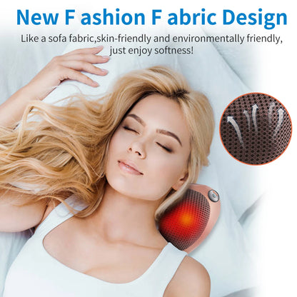 Coussin Massant Shiatsu – Nuque, Dos & Épaules