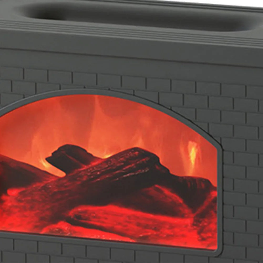 Diffuseur d'Arômes Cheminée à Flamme – Humidificateur d'Ambiance 270ml