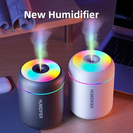 Mini Humidificateur USB Aromathérapie – Diffuseur d’Huiles Essentielles 180 ml