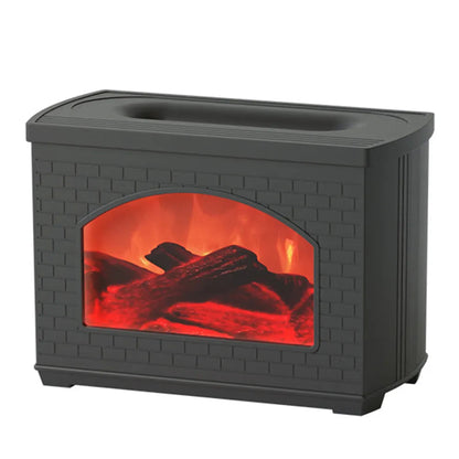Diffuseur d'Arômes Cheminée à Flamme – Humidificateur d'Ambiance 270ml