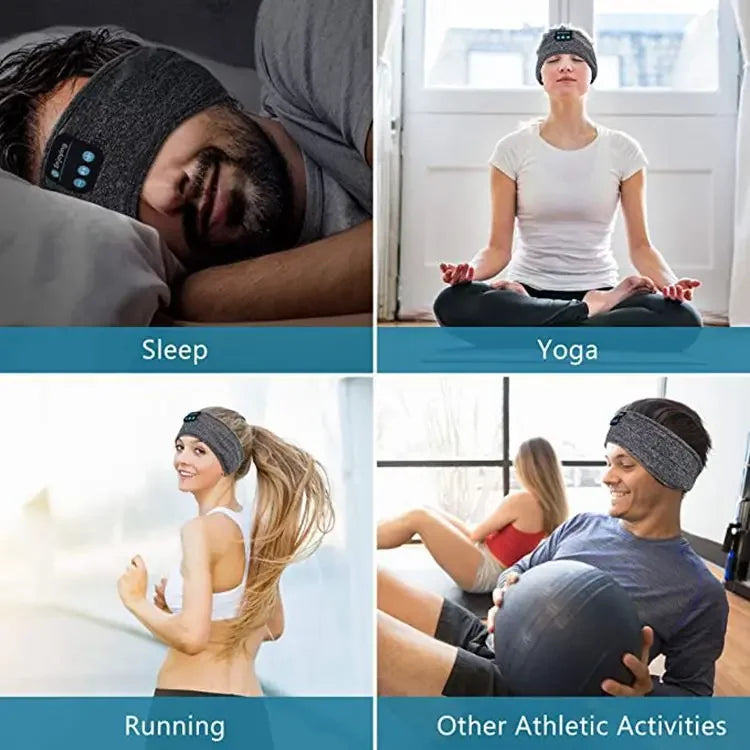 Masque de Sommeil avec Écouteurs Bluetooth