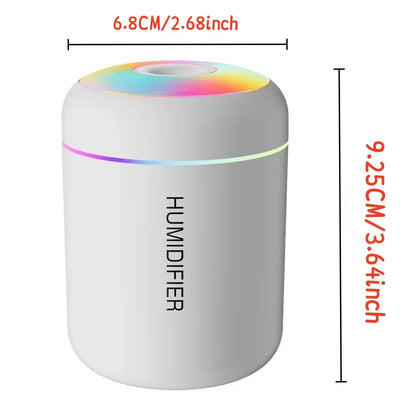 Mini Humidificateur USB Aromathérapie – Diffuseur d’Huiles Essentielles 180 ml