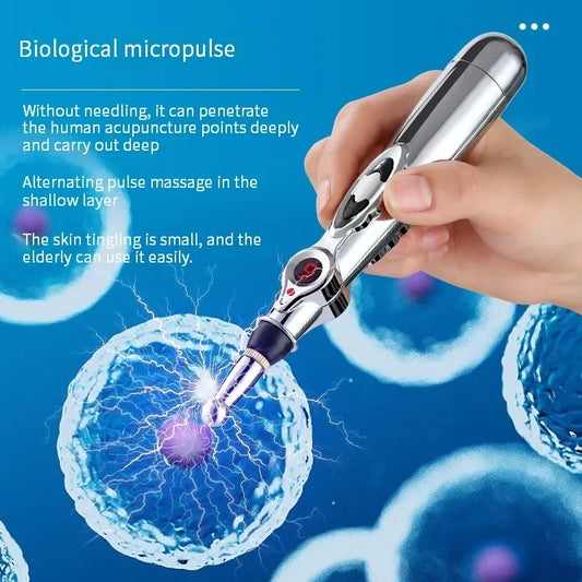 Stylo d’Acupuncture Électronique – Soulagement des Douleurs par Méridiens