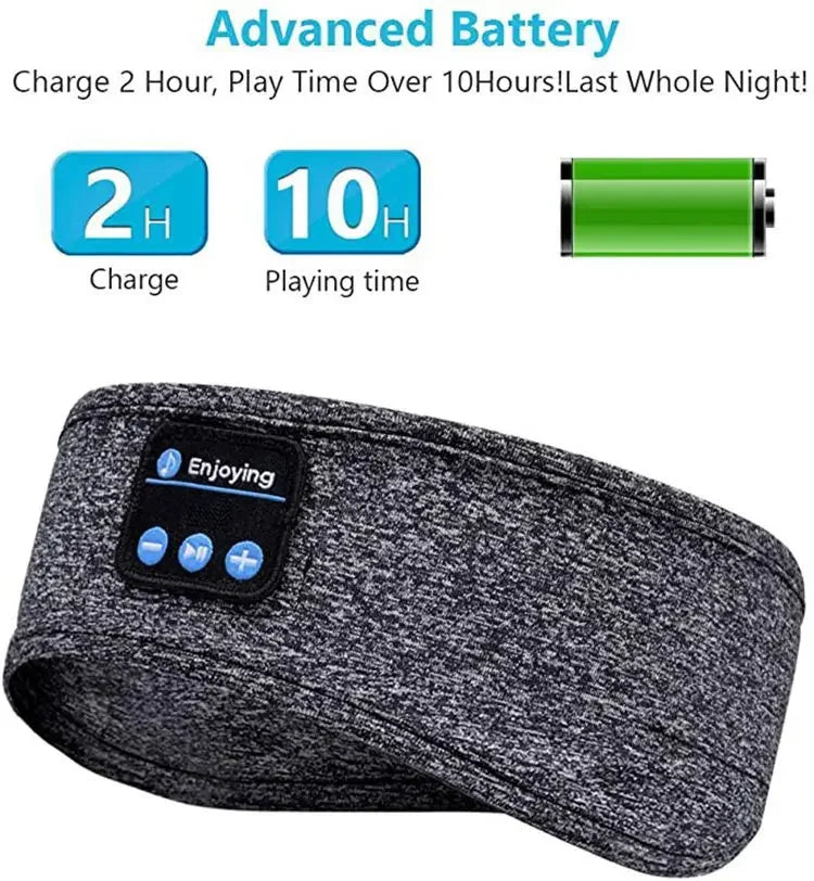 Masque de Sommeil avec Écouteurs Bluetooth