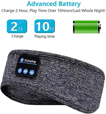 Masque de Sommeil avec Écouteurs Bluetooth
