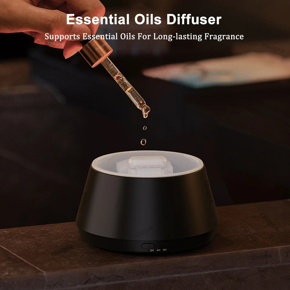 Humidificateur Flamme & Diffuseur d’Huiles Essentielles – Veilleuse LED