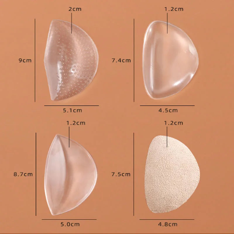 Semelles Orthopédiques en Silicone – Soutien de la Voûte Plantaire