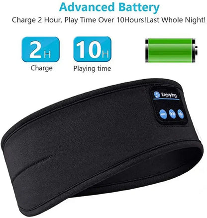 Masque de Sommeil avec Écouteurs Bluetooth