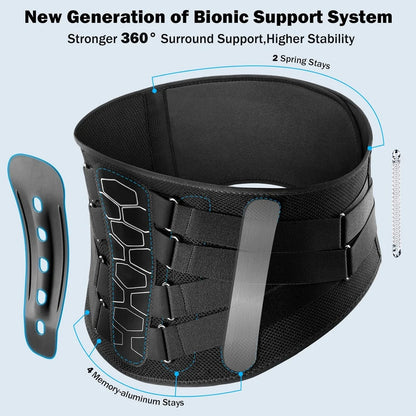 Ceinture Lombaire de Soutien – Soulagement Douleurs Dos