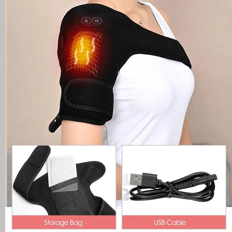 Ceinture Chauffante Massante – Épaule & Genou