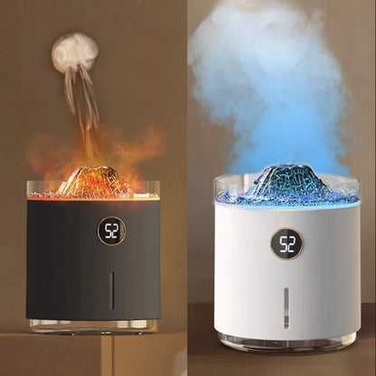Diffuseur d'Arômes Volcan 350ml – Brume & Lumière Flamme