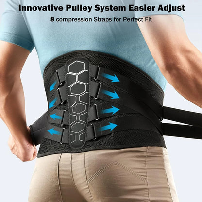 Ceinture Lombaire de Soutien – Soulagement Douleurs Dos