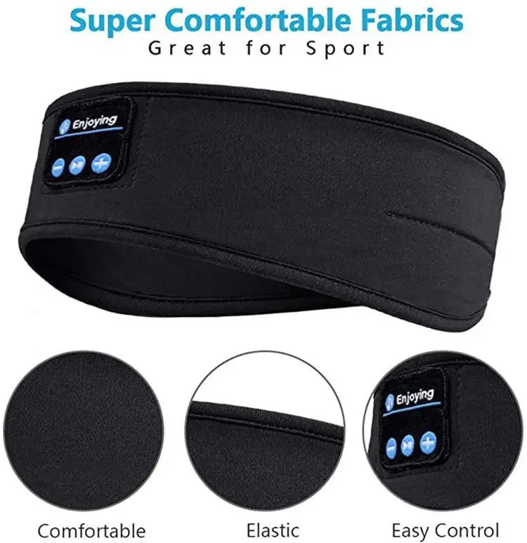 Masque de Sommeil avec Écouteurs Bluetooth