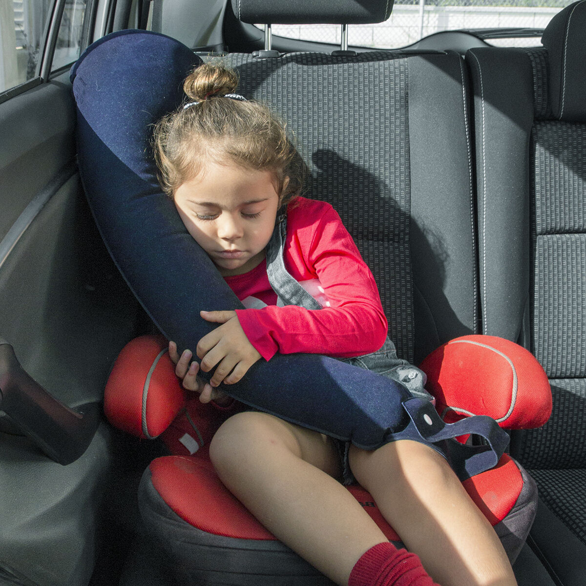 Oreiller de Voyage Gonflable Réglable avec Fixation Siège – Restel InnovaGoods