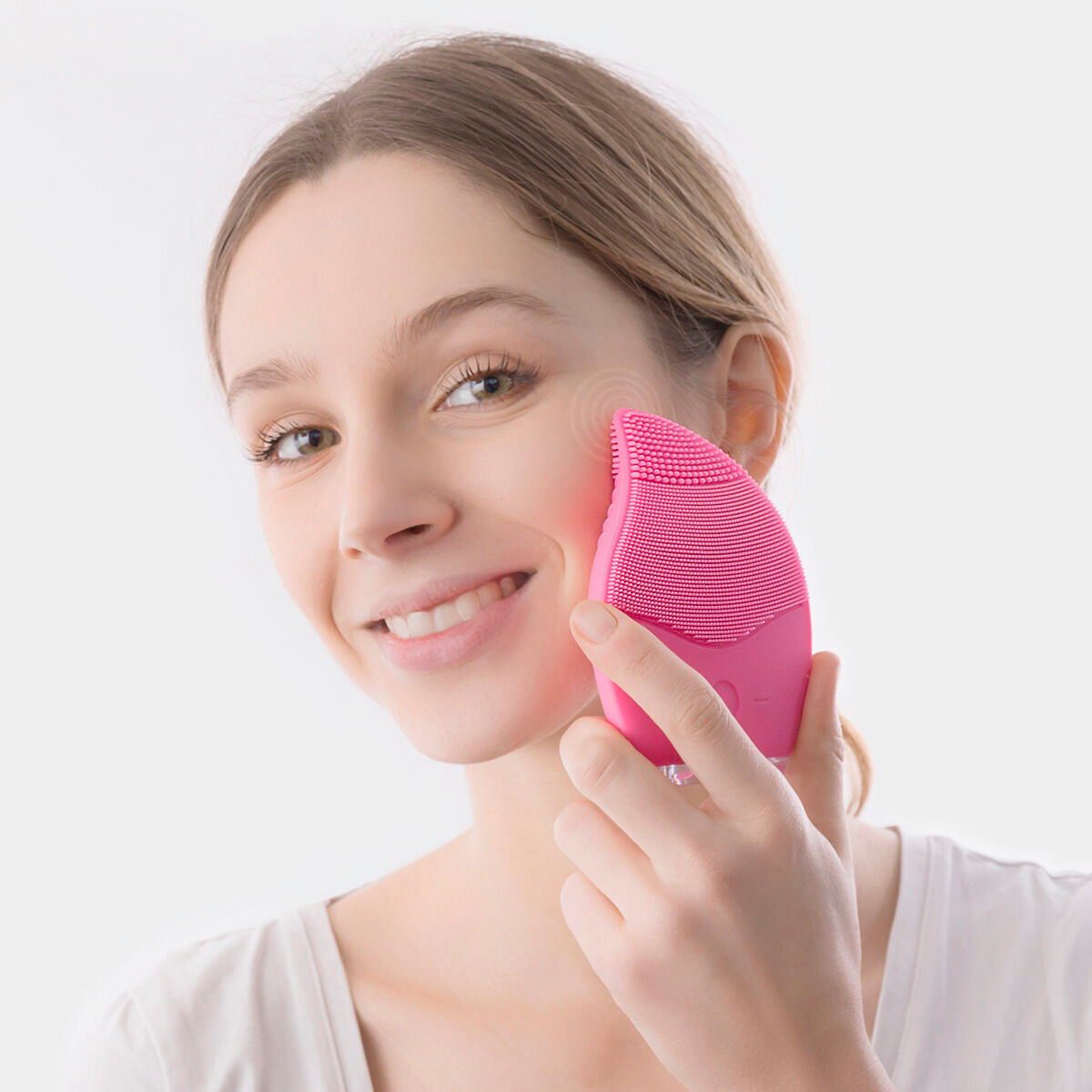 Nettoyant Masseur Facial Rechargeable – 4 Fonctions & 5 Intensités InnovaGoods