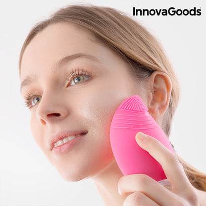 Nettoyant Masseur Facial Rechargeable – 4 Fonctions & 5 Intensités InnovaGoods