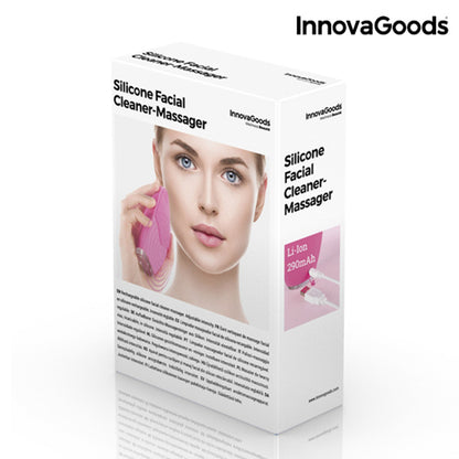 Nettoyant Masseur Facial Rechargeable – 4 Fonctions & 5 Intensités InnovaGoods