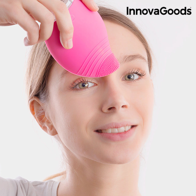 Nettoyant Masseur Facial Rechargeable – 4 Fonctions & 5 Intensités InnovaGoods