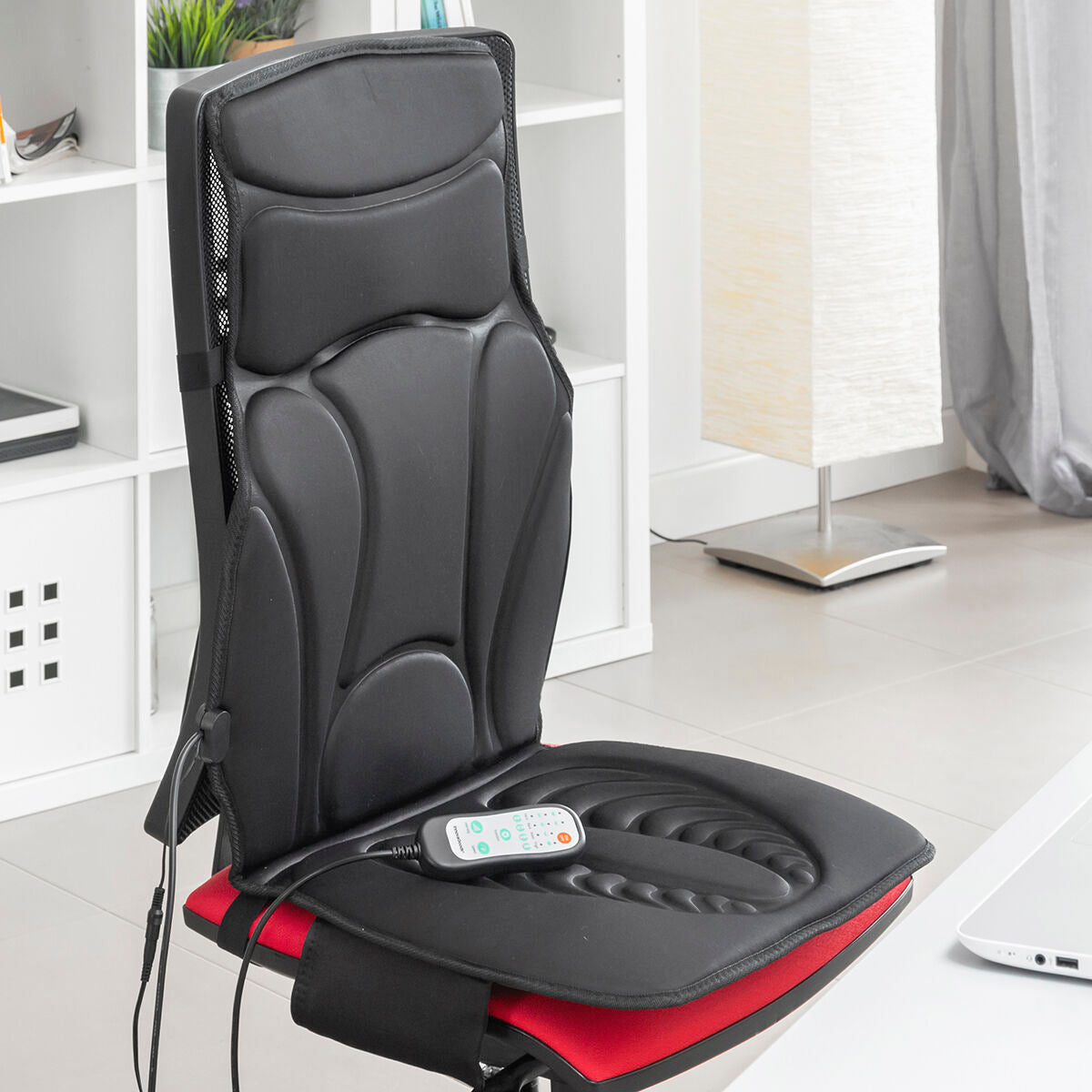 Tapis Massant Thermique pour Siège – Cou, Dos & Lombaires Masseatsu InnovaGoods