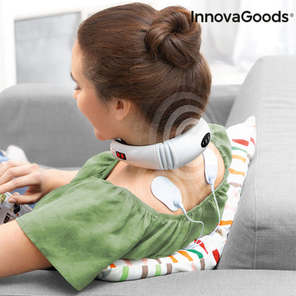 Masseur Électromagnétique Cou & Dos – 6 Programmes & 16 Intensités Calmagner InnovaGoods