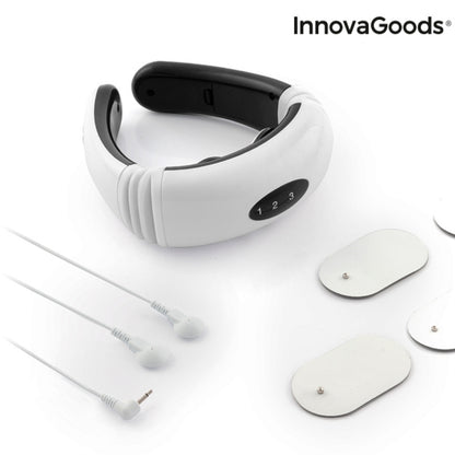 Masseur Électromagnétique Cou & Dos – 6 Programmes & 16 Intensités Calmagner InnovaGoods