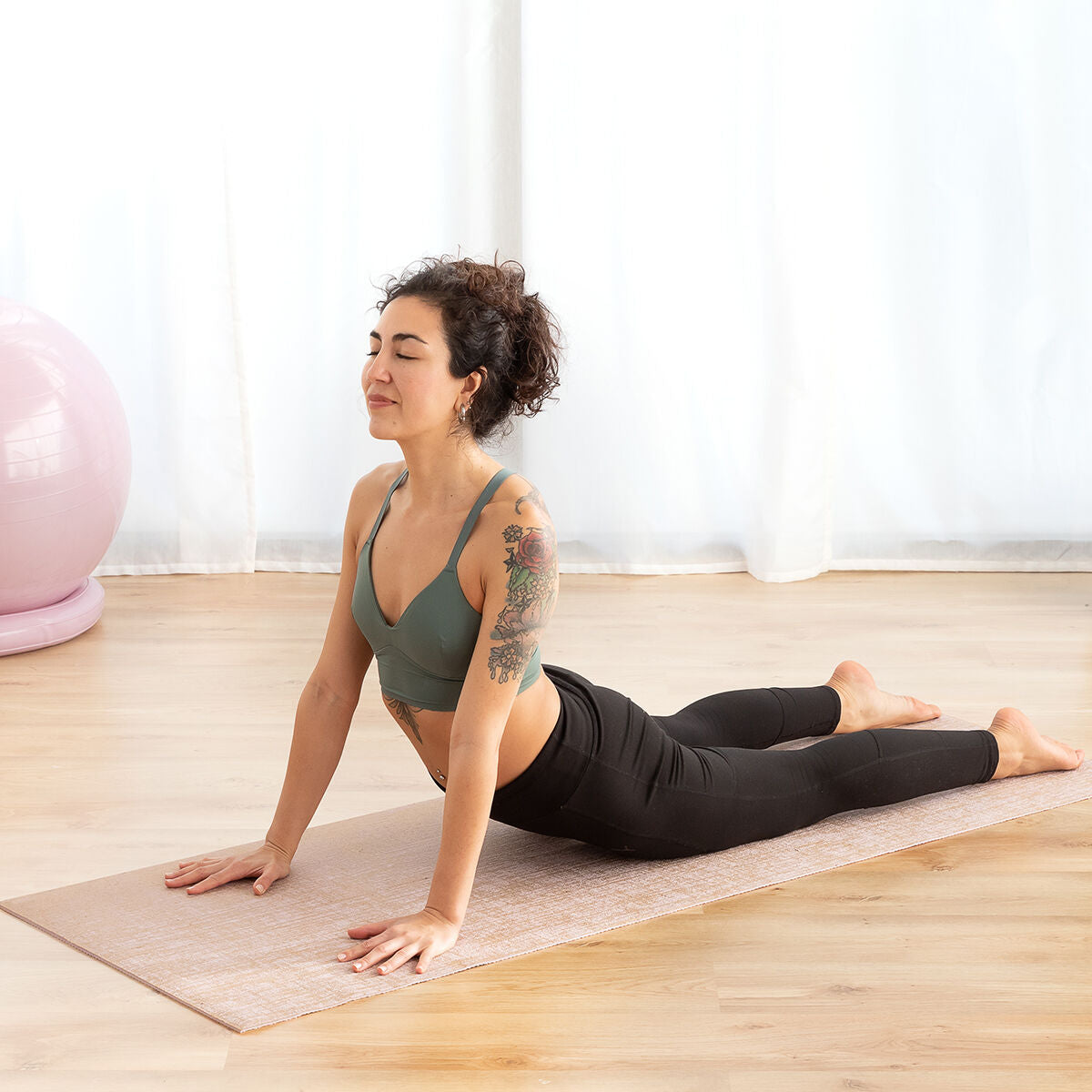 Tapis de Yoga en Jute Naturel – Éco-Responsable & Antidérapant Jumat InnovaGoods