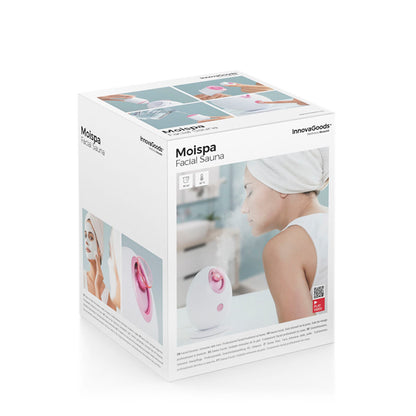 Sauna Facial Électrique Nano-Vapeur – Hydratation & Nettoyage en Profondeur Moispa InnovaGoods