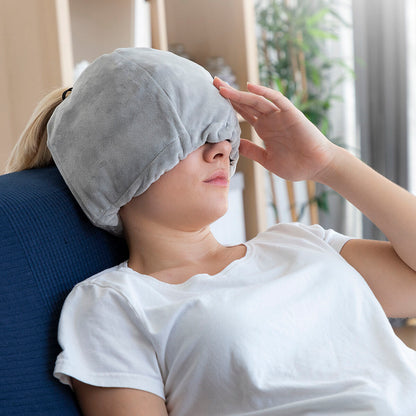 Casque Gel Anti-Migraine Chaud & Froid – Soulagement Maux de Tête Hawfron InnovaGoods