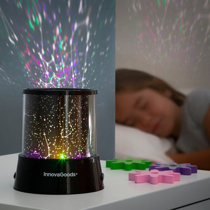 Projecteur Galaxy LED Enfant 2-en-1 – Veilleuse & Déco Chambre Galedxy InnovaGoods