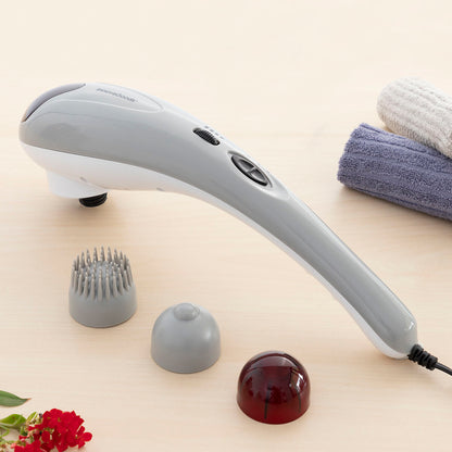 Masseur Électrique Portable Multifonction – Infrarouge & 3 Têtes Halaxer InnovaGoods