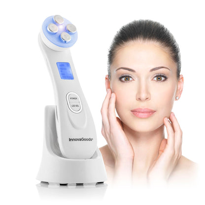 Masseur facial 3-en-1 Wace – Radiofréquence, Photothérapie & EMS