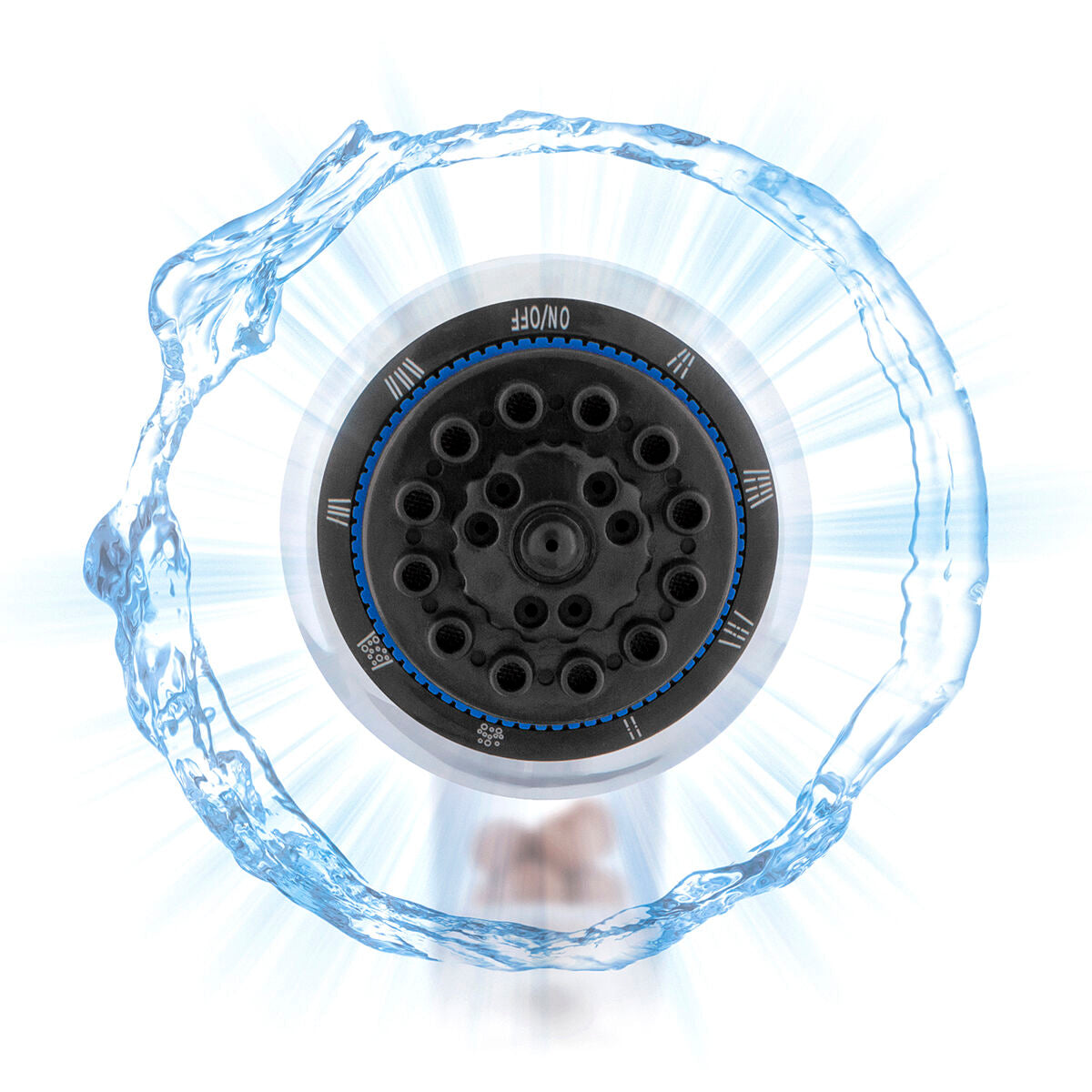 Pommeau de Douche Éco-Minéral Multifonction – Germanium & Tourmaline