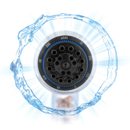 Pommeau de Douche Éco-Minéral Multifonction – Germanium & Tourmaline