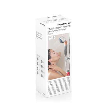 Pommeau de Douche Éco-Minéral Multifonction – Germanium & Tourmaline