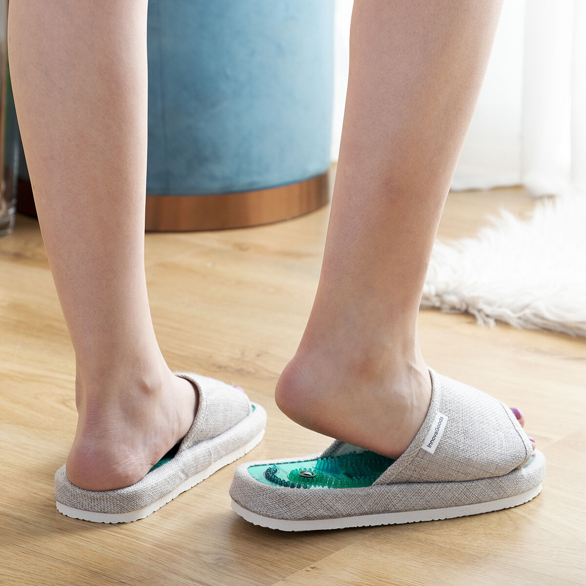 Chaussons d'Acupression Magnétique – Massage Réflexologie Plantaire Massers