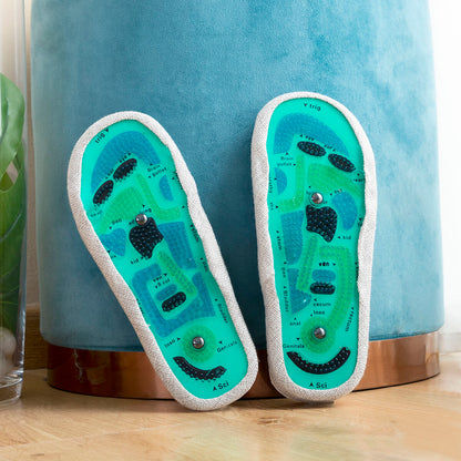 Chaussons d'Acupression Magnétique – Massage Réflexologie Plantaire Massers